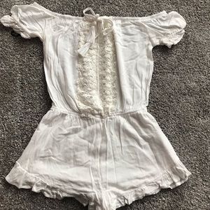 White Romper